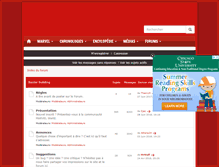 Tablet Screenshot of forums.marvel-world.com